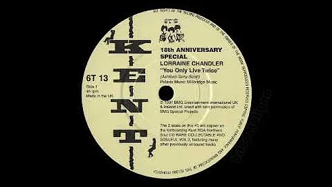 Lorraine Chandler - You Only Live Twice