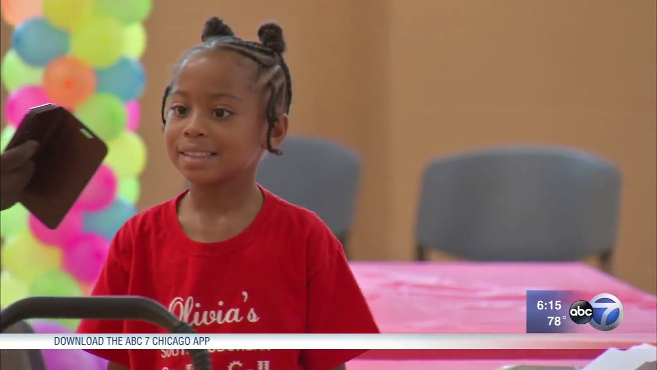 Girl with sickle cell hosts party, blood drive to help others - YouTube