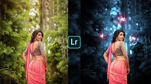 Lightroom glowing butterfly photo editing tutorial | lightroom background colour change preset