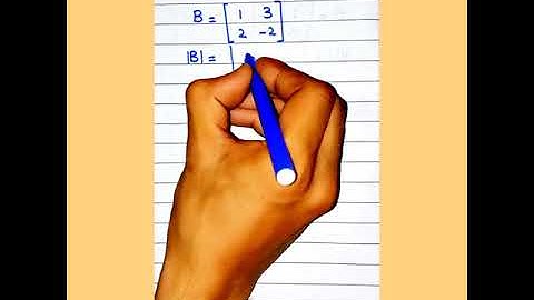 Determinant Of Matrices|Chapter 1|9th Class Math| # Shorts