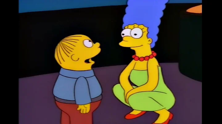 The Simpsons -  Marge Touches Ralph's Special Area