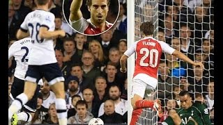 Tottenham vs Arsenal 1 2 All Goals 2015
