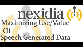 Maximizing Use/Value of Speech Generated Data - Nexidia(Register for the webinar here: http://www.crmxchange.com/webcast/speech_data/nexidiajune2014.asp Maximizing the Use and Value of Speech Generated ..., 2014-07-01T19:42:36.000Z)