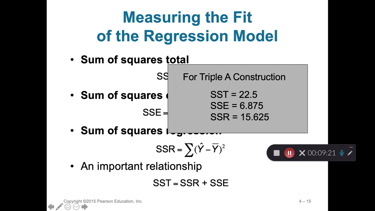 Business Analytics - Simple Regression