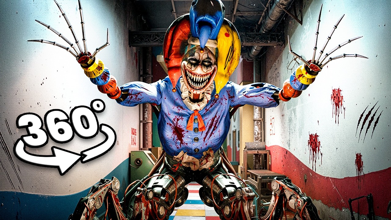 Poppy Playtime 5 | Prototype Is Coming for You | Nowhere to Hide (Scary VR 360° Video) Final Boss