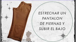 ¡Ajusta tu pantalón a la perfección! Estrechar pierna y subir bajo paso a paso