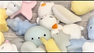 Collection of Mochi Squishies Kawaii Squishy Fidget Toy ASMR Loads of Toys