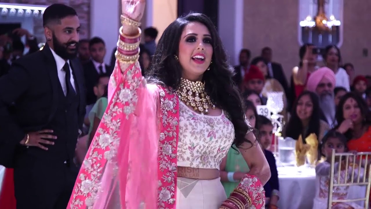 Punjabi Couple Sukha  Jasmeet Dance Performance