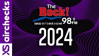 "98-9 The Rock" | KQRC-FM Leavenworth, Kansas | September 25, 2024