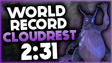 🐌 Cloudrest World Record - Dragonknight Tank | Elder Scrolls Online - Firesong