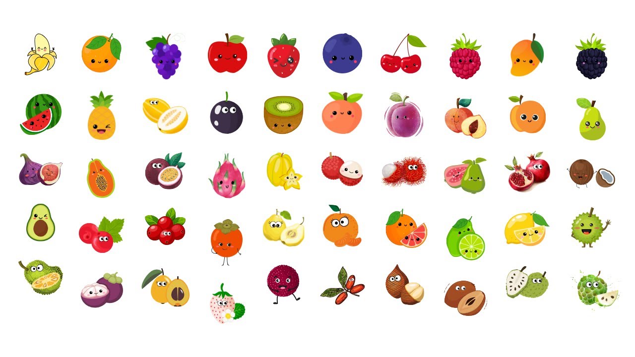 Você conhece essas 50 frutas incríveis? Jogo das frutas: ACERTE TODAS!