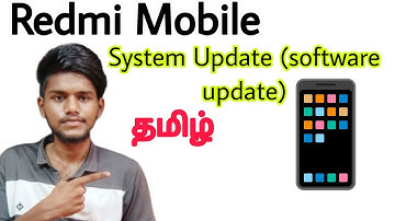 redmi mobile software update / redmi system update / how to update redmi phone / tamil