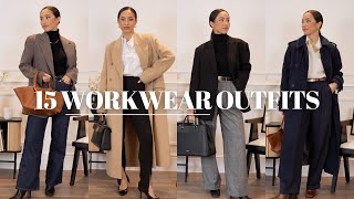 15 WORKWEAR OUTFITS | MINIMAL CHIC OFFICE OUTFITS