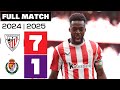 Athletic Club 7-1 Real Valladolid | PARTIDO COMPLETO | LALIGA EA SPORTS 2024/25