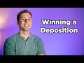 Winning at Deposition | Real Deposition Example and Strategy!