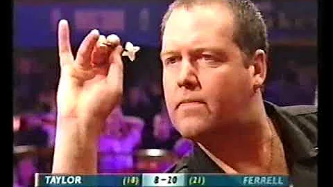 Taylor vs Ferrell Darts World Championship 2002 Ro...