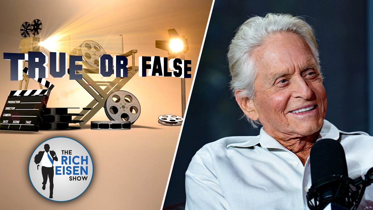 Celebrity True or False with 2-Time Oscar Winner Michael Douglas