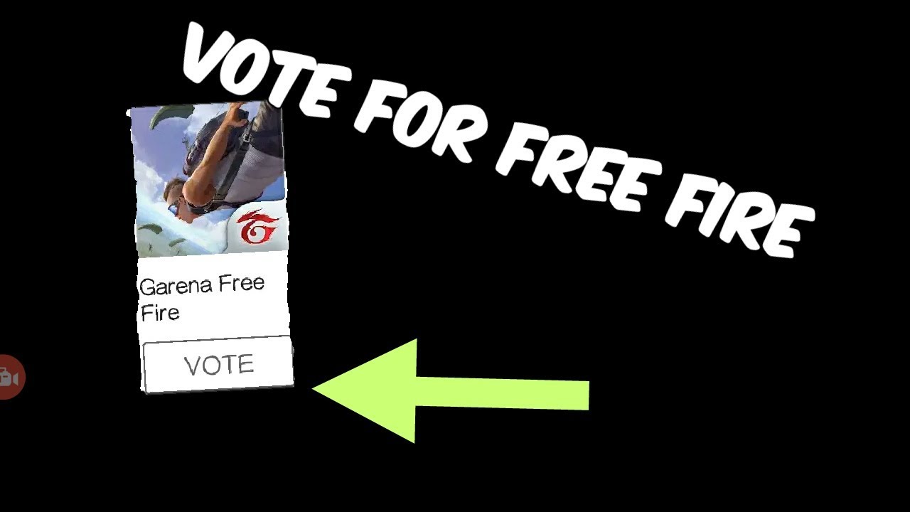 Vote For Free Fire Support Garena