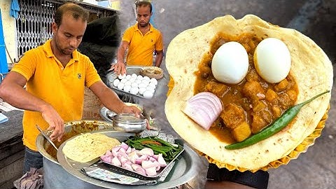 Kolkata's Most Popular Breakfast Pocket Paratha । Price ₹ 20/- Only । Street Food