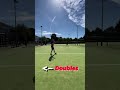 WHERE TO STAND: SINGLES V DOUBLES