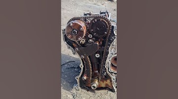 after the timing cover is removed#K6A engine #subscribe