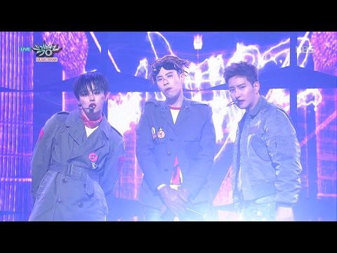 MUSIC BANK 뮤직뱅크 - Block B BASTARZ 블락비 바스타즈 - Make It Rain.20161104