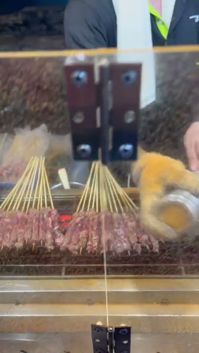 Street Food~ lamb stick~ satay kambing? #delicious #streetfood #nightmarket #lamb #stick #kambing