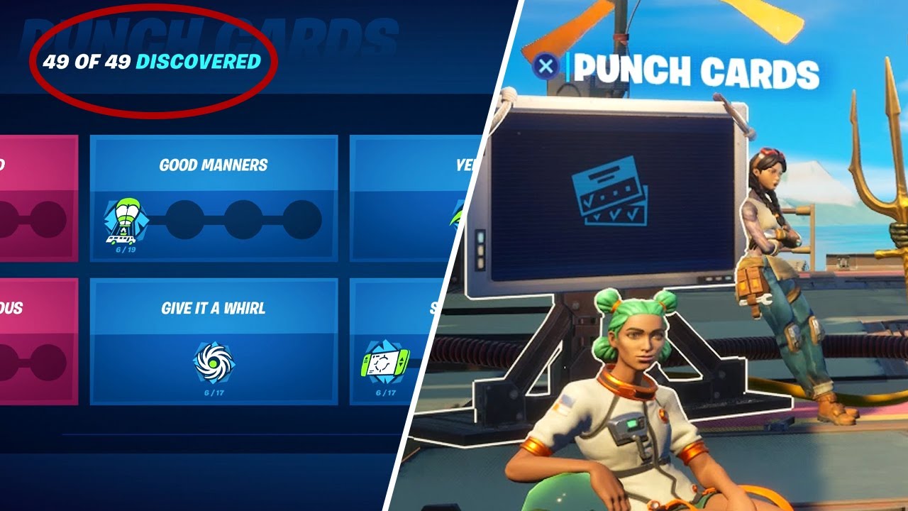 Fortnite How To Unlock And Complete All Punch Cards In Season 3 Essentiallysports