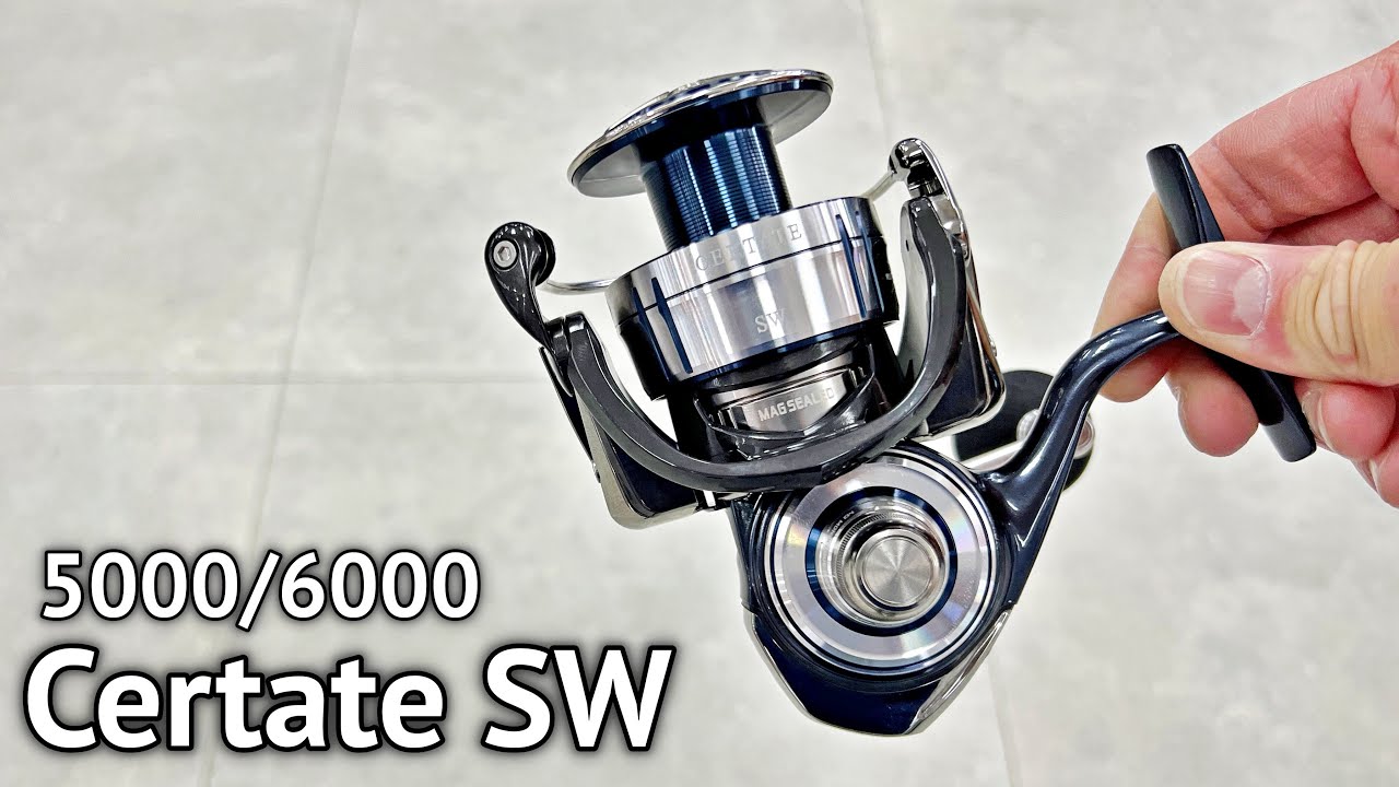 Daiwa Certate SW5000/6000  We have been hanging for this new reel to  arrive! 
