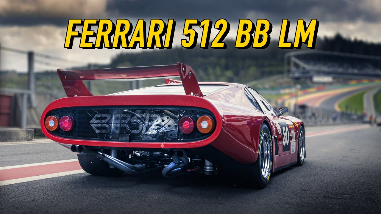 Onboard: Ferrari 512 BB LM on Spa - HQ Flat-12 sound