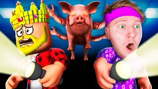 Мы Попали В Логово Мясника В Roblox