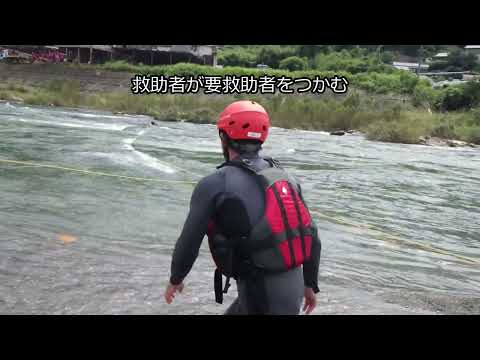 テザースイム救助、トゥーバック、横引きベクタリング Tethered swimmer, Tow-back vectoring
