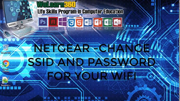 NETGEAR WIRELESS G Router WGR614 v9 Configuration 101#002   Change SSID and Password for your Wifi