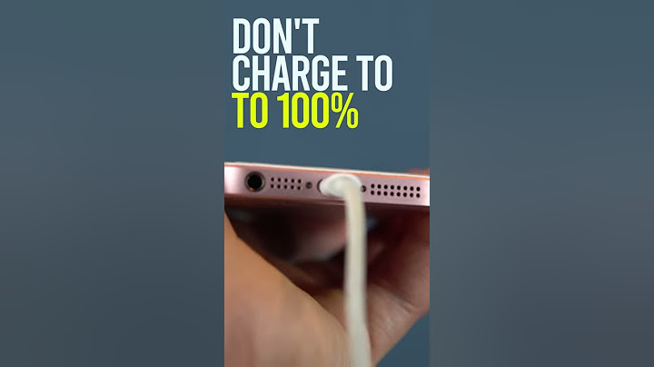 Don't charge your phone to 100 percent!! | Tech Tips Quickie