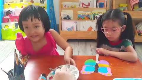 Tiếng Anh Giao Tiếp Thiếu Nhi Phan Thiết: Miki and Daisy talking about Tools And How To Make A Fan