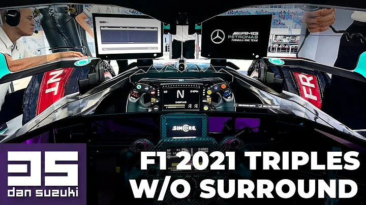 F1 2021 게임에서 트리플 모니터 사용하기