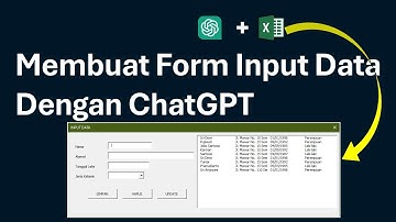 MEMBUAT FORM INPUT DATA LENGKAP DENGAN CHATGPT