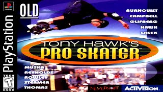 Tony Hawk's Pro Skater 1 PS1 Longplay - (All Tapes)