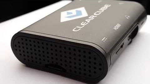 ClearCube Raspberry C3Pi+ Thin Client for High-Performance VDI