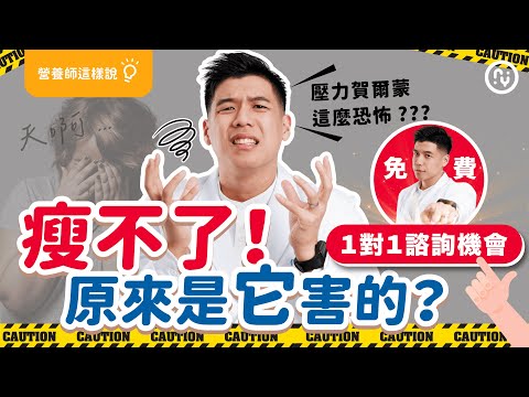 胖 不是你的錯！是 壓力 讓你瘦不下來！想減肥成功要看這集｜壓力賀爾蒙是什麼？報復性進食多可怕？｜營養師這樣說