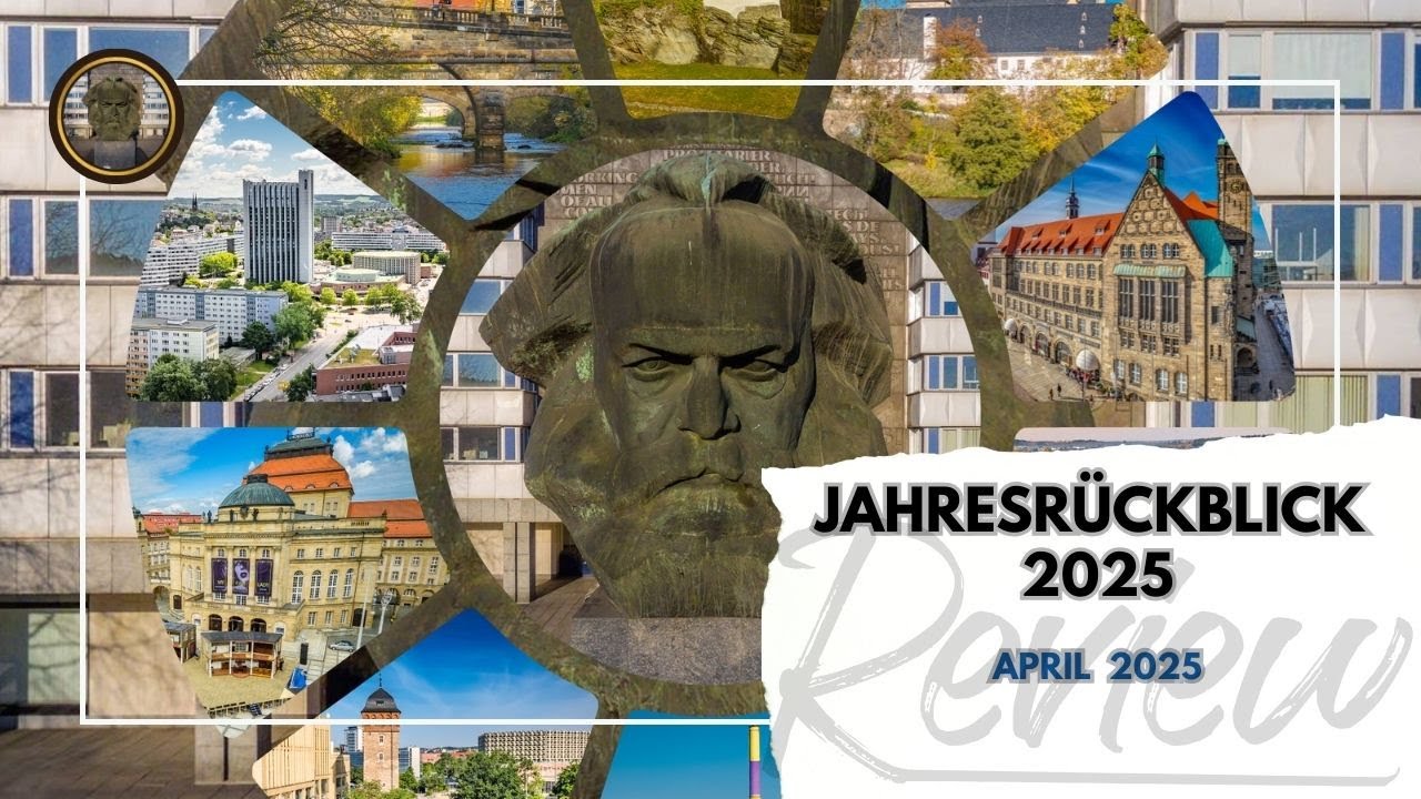 Chemnitz von oben Jahresrückblick 2025 - April 2025