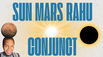 Power of Planetary Alignment: Sun Conjunct Mars & Rahu (North Node)