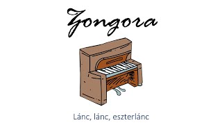 Hangszer ovi - Lánc, lánc, eszterlánc (zongora) / Hungarian children song (cat, cow, dog, animal)