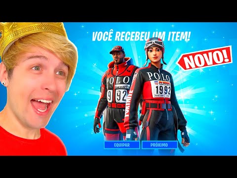 Video RECEBI ANTES de TODO MUNDO AS SKINS da NOVA PARCERIA... - youtube