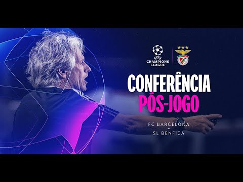 CONFERÊNCIA DE IMPRENSA #UCL | PÓS-JOGO #FCBSLB