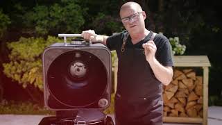 Charcoal Grill from Everdure by Heston Blumenthal, introducing the 4K