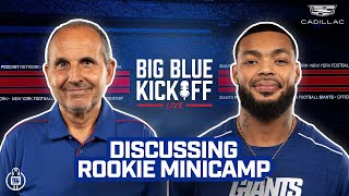 What to Expect at Rookie Minicamp | Big Blue Kickoff Live | New York Giants