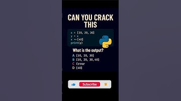 Comment your Answer |pythonquizPython programming#quiz #coder #python