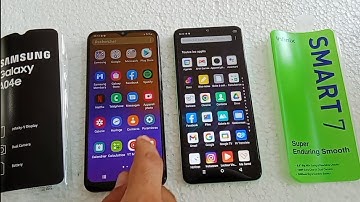 Samsung Galaxy A04e or infinix Smart 7 : speed test