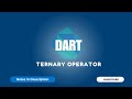 2.9 Ternary Operator in dart | Dart & Flutter Tutorial | Hindi